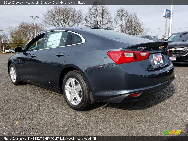 Shadow Gray Metallic / Jet Black 2019 Chevrolet Malibu LS