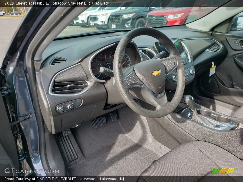 Shadow Gray Metallic / Jet Black 2019 Chevrolet Malibu LS