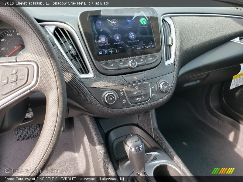 Shadow Gray Metallic / Jet Black 2019 Chevrolet Malibu LS