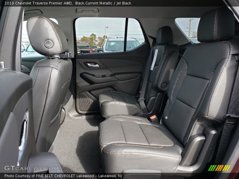Black Current Metallic / Jet Black 2019 Chevrolet Traverse Premier AWD
