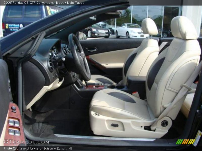 Black / Light Taupe 2006 Pontiac G6 GTP Convertible