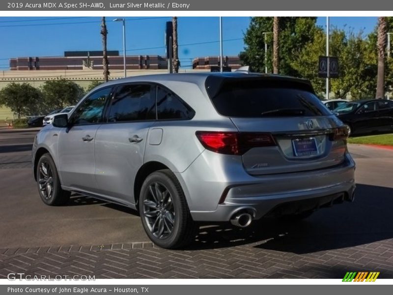 Lunar Silver Metallic / Ebony 2019 Acura MDX A Spec SH-AWD