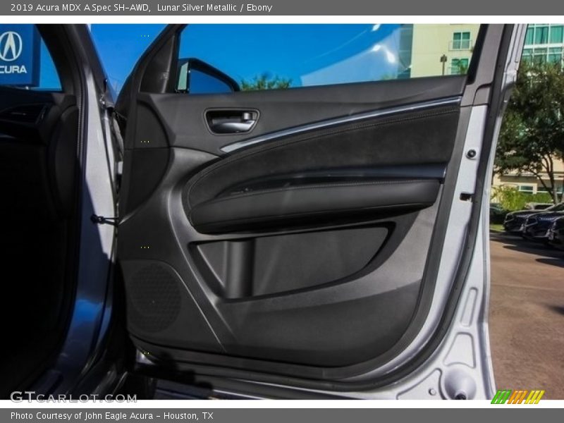 Lunar Silver Metallic / Ebony 2019 Acura MDX A Spec SH-AWD
