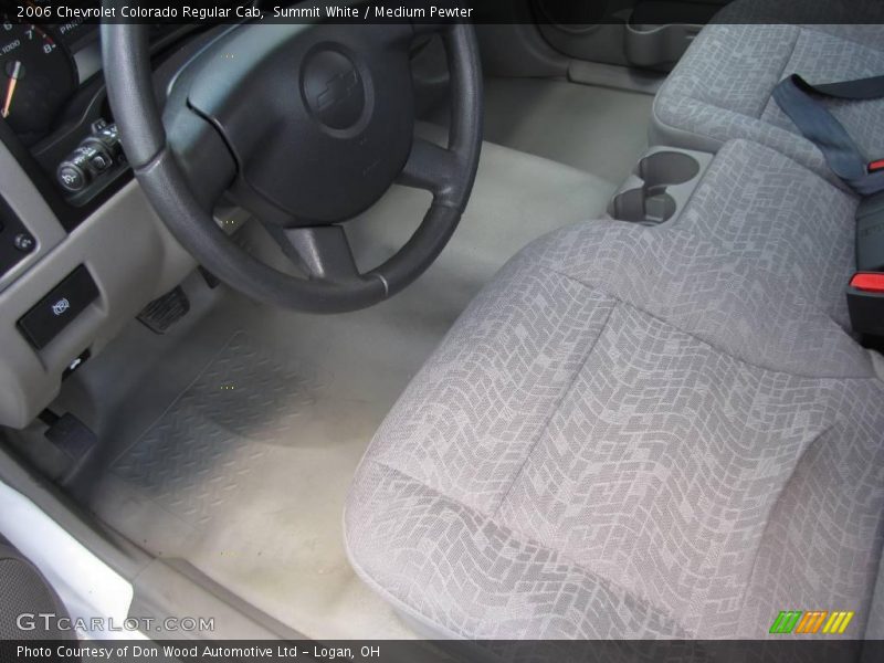 Summit White / Medium Pewter 2006 Chevrolet Colorado Regular Cab