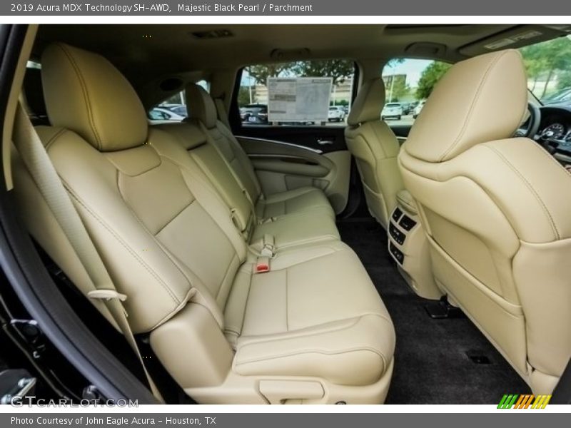 Rear Seat of 2019 MDX Technology SH-AWD