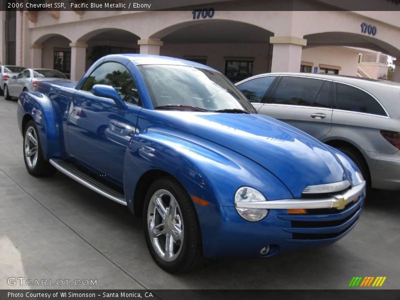 Pacific Blue Metallic / Ebony 2006 Chevrolet SSR