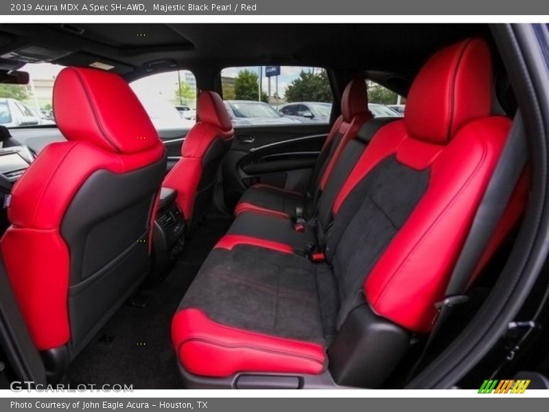 Majestic Black Pearl / Red 2019 Acura MDX A Spec SH-AWD