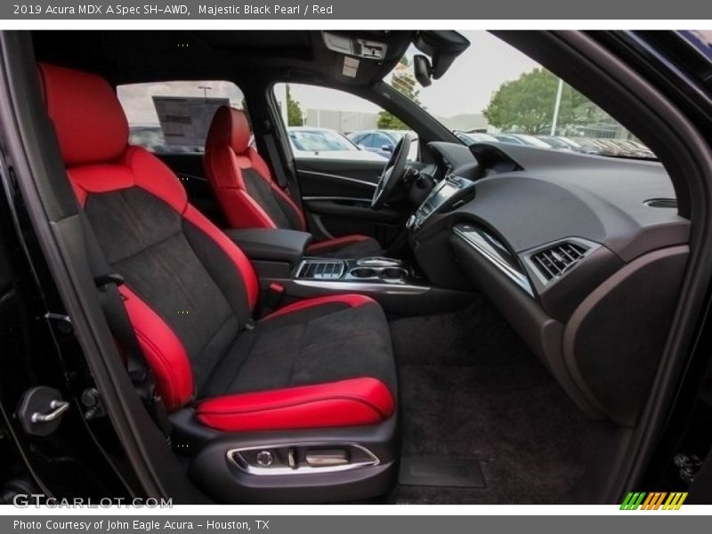 Majestic Black Pearl / Red 2019 Acura MDX A Spec SH-AWD