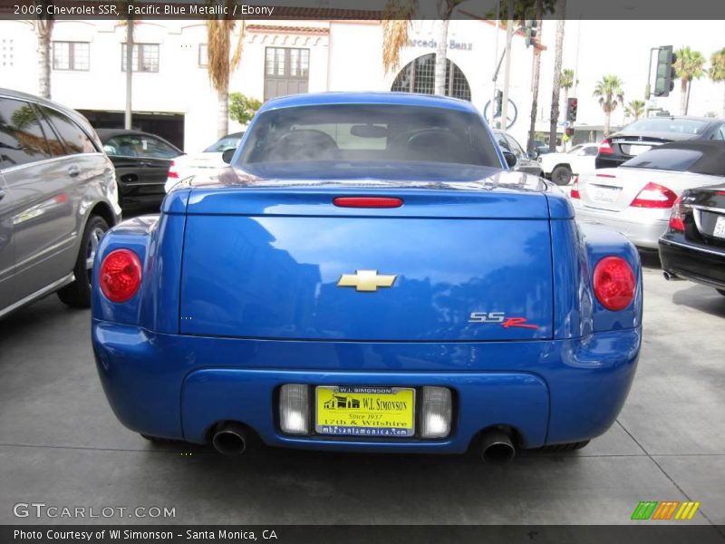 Pacific Blue Metallic / Ebony 2006 Chevrolet SSR
