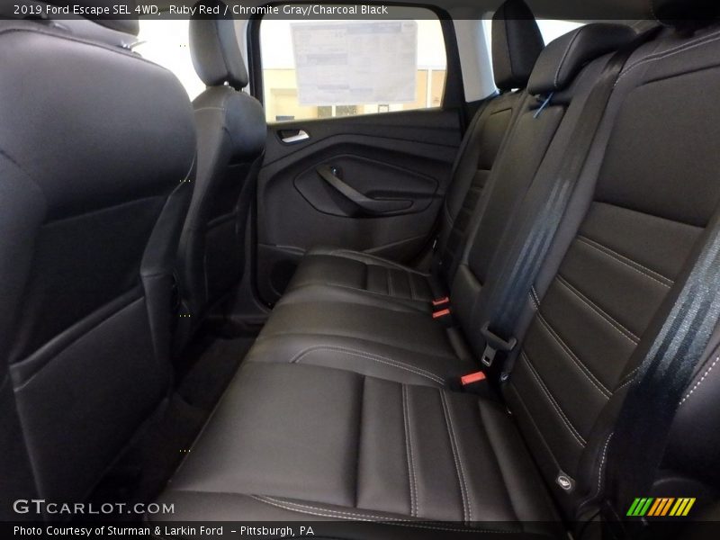 Ruby Red / Chromite Gray/Charcoal Black 2019 Ford Escape SEL 4WD