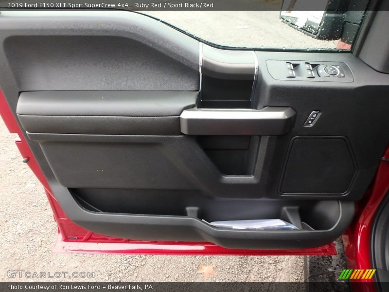Door Panel of 2019 F150 XLT Sport SuperCrew 4x4