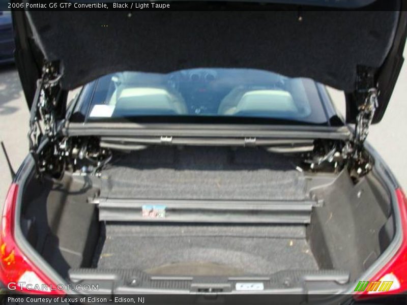 Black / Light Taupe 2006 Pontiac G6 GTP Convertible