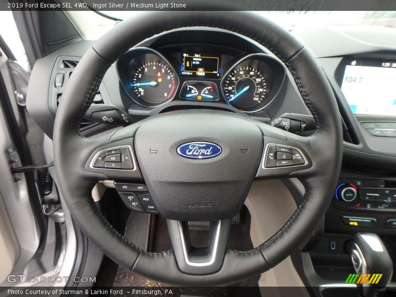  2019 Escape SEL 4WD Steering Wheel