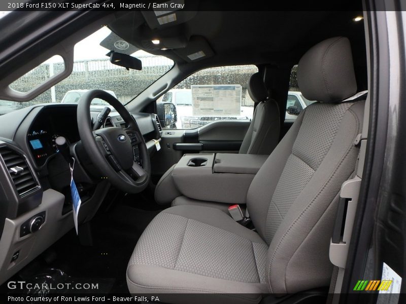 Magnetic / Earth Gray 2018 Ford F150 XLT SuperCab 4x4