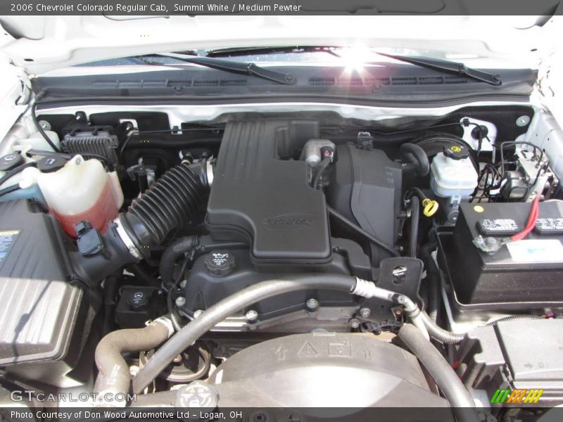 Summit White / Medium Pewter 2006 Chevrolet Colorado Regular Cab