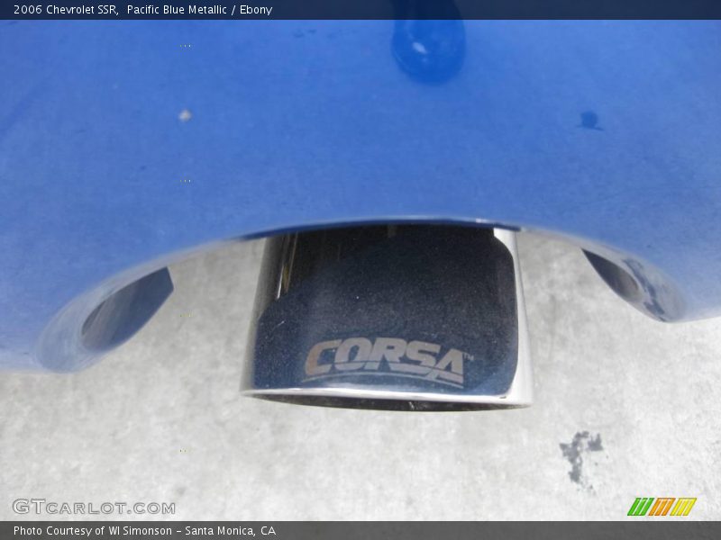 Pacific Blue Metallic / Ebony 2006 Chevrolet SSR