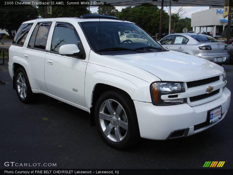 Summit White / Ebony 2006 Chevrolet TrailBlazer SS AWD