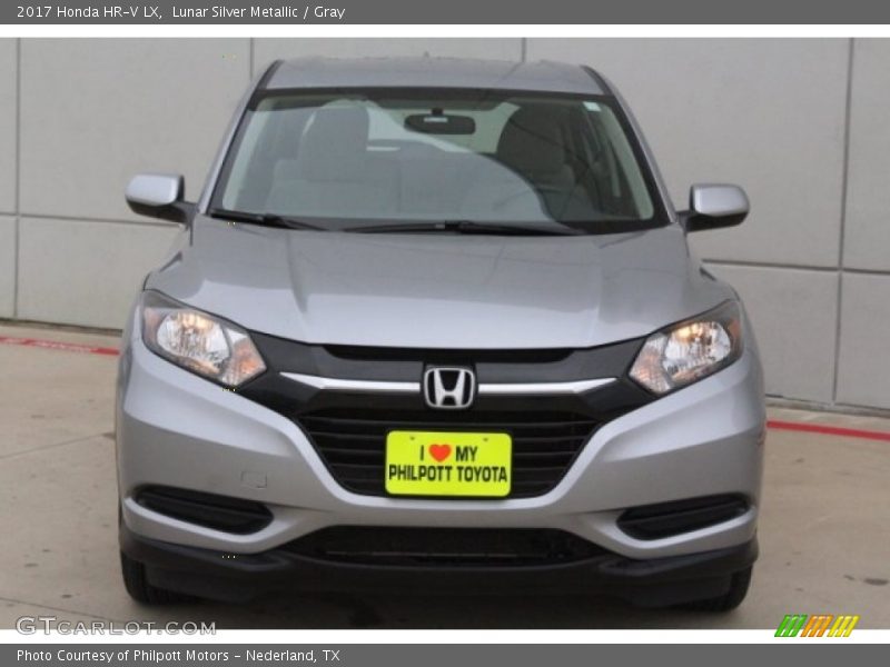 Lunar Silver Metallic / Gray 2017 Honda HR-V LX