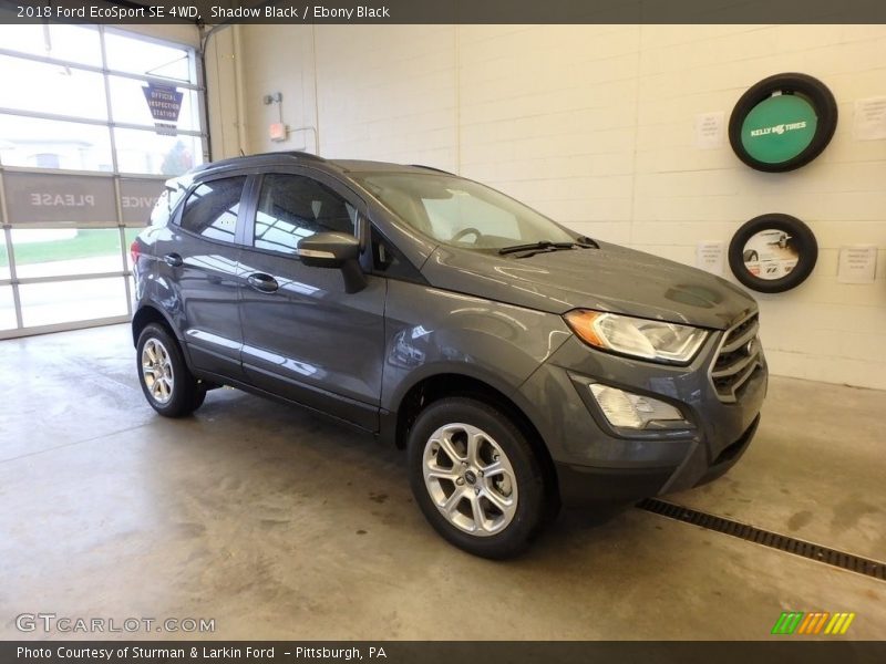 Shadow Black / Ebony Black 2018 Ford EcoSport SE 4WD