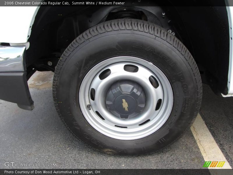Summit White / Medium Pewter 2006 Chevrolet Colorado Regular Cab