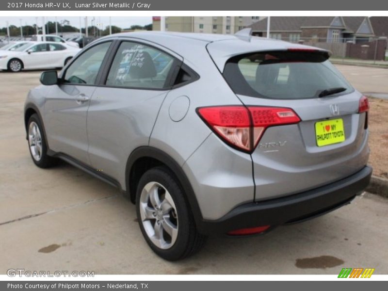Lunar Silver Metallic / Gray 2017 Honda HR-V LX