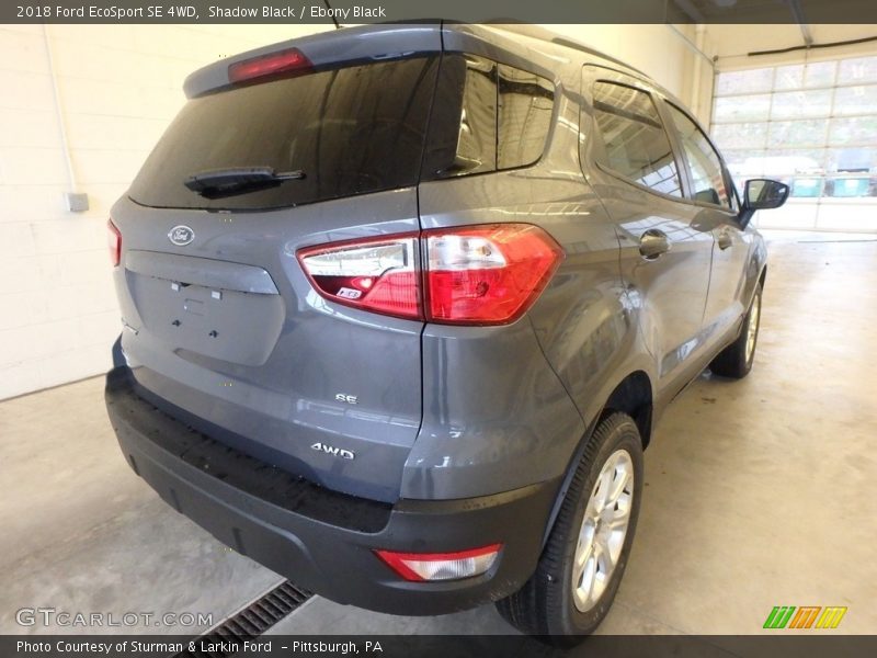 Shadow Black / Ebony Black 2018 Ford EcoSport SE 4WD