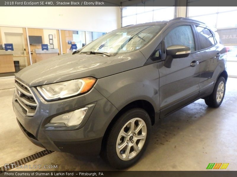 Shadow Black / Ebony Black 2018 Ford EcoSport SE 4WD