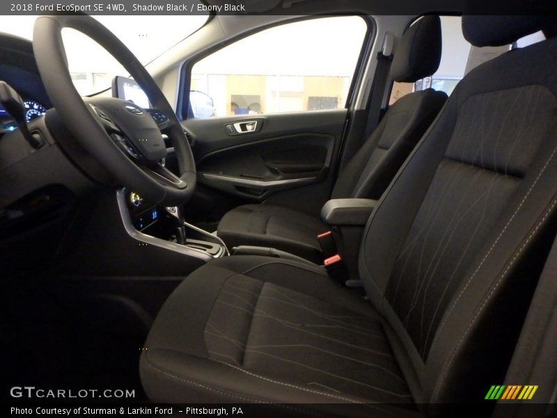 Shadow Black / Ebony Black 2018 Ford EcoSport SE 4WD
