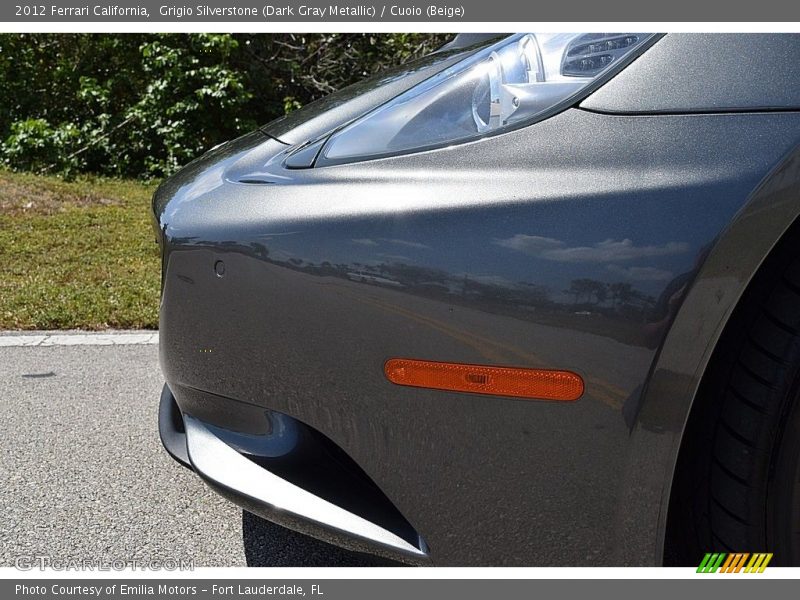 Grigio Silverstone (Dark Gray Metallic) / Cuoio (Beige) 2012 Ferrari California