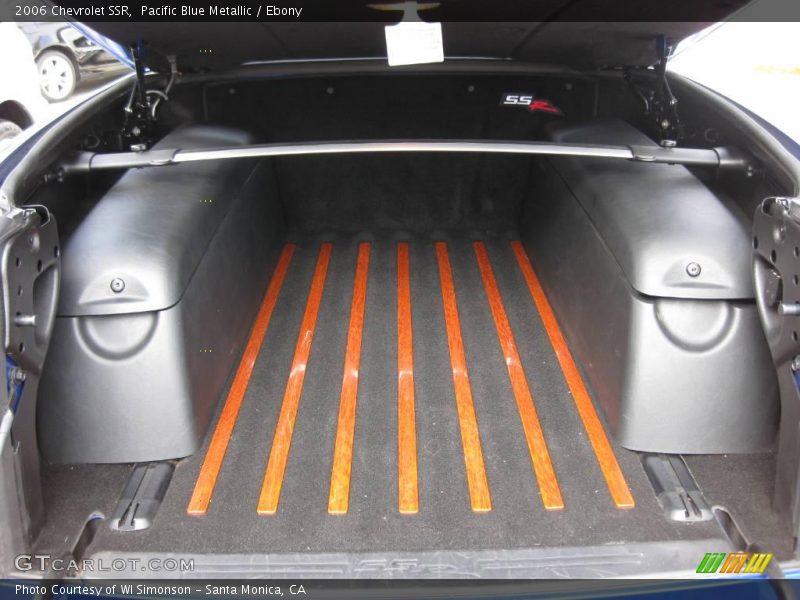 Pacific Blue Metallic / Ebony 2006 Chevrolet SSR