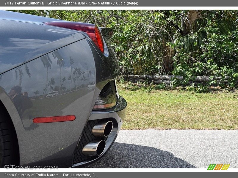 Grigio Silverstone (Dark Gray Metallic) / Cuoio (Beige) 2012 Ferrari California