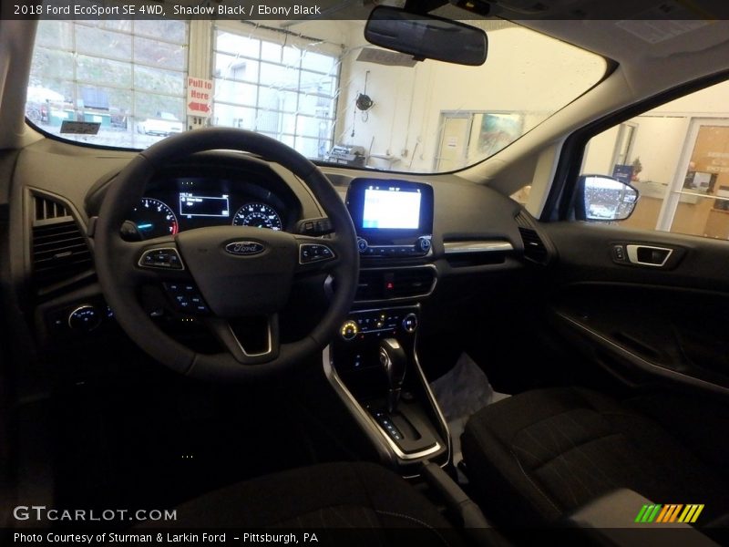 Shadow Black / Ebony Black 2018 Ford EcoSport SE 4WD