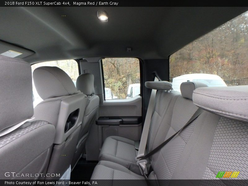 Rear Seat of 2018 F150 XLT SuperCab 4x4