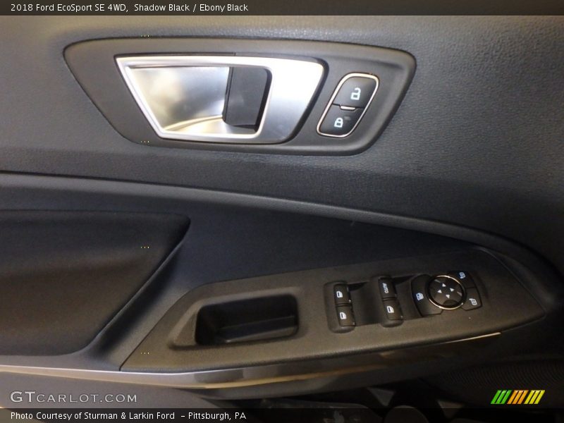 Shadow Black / Ebony Black 2018 Ford EcoSport SE 4WD