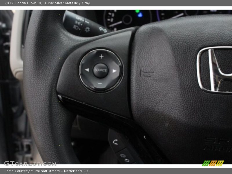 Lunar Silver Metallic / Gray 2017 Honda HR-V LX
