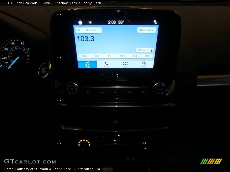 Shadow Black / Ebony Black 2018 Ford EcoSport SE 4WD