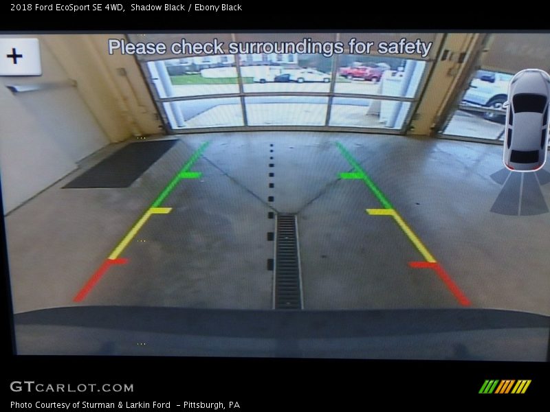 Shadow Black / Ebony Black 2018 Ford EcoSport SE 4WD