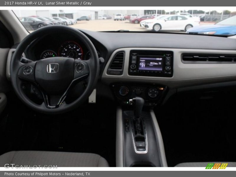Lunar Silver Metallic / Gray 2017 Honda HR-V LX
