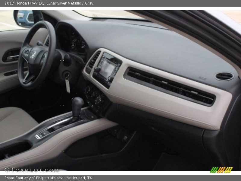 Lunar Silver Metallic / Gray 2017 Honda HR-V LX