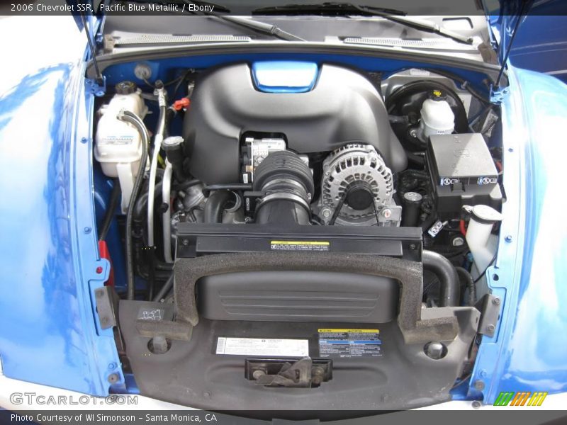 Pacific Blue Metallic / Ebony 2006 Chevrolet SSR
