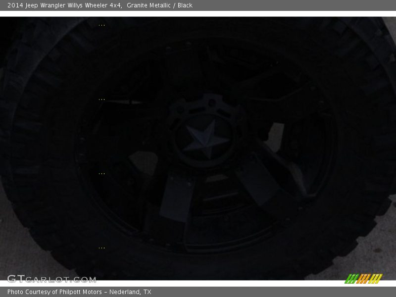 Granite Metallic / Black 2014 Jeep Wrangler Willys Wheeler 4x4