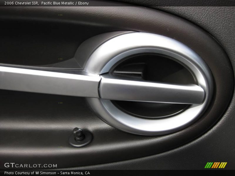 Pacific Blue Metallic / Ebony 2006 Chevrolet SSR
