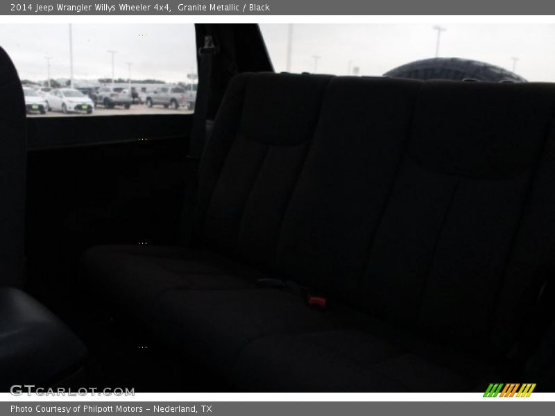 Granite Metallic / Black 2014 Jeep Wrangler Willys Wheeler 4x4
