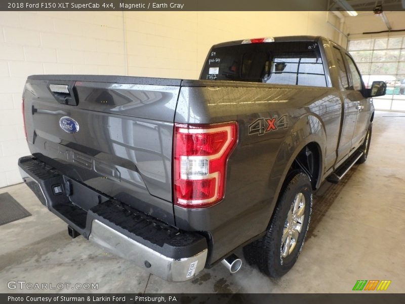 Magnetic / Earth Gray 2018 Ford F150 XLT SuperCab 4x4