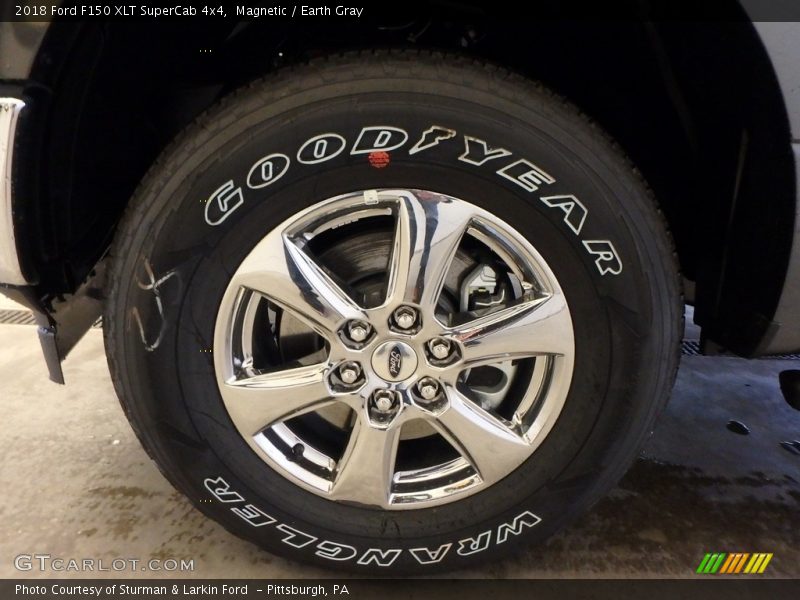 Magnetic / Earth Gray 2018 Ford F150 XLT SuperCab 4x4