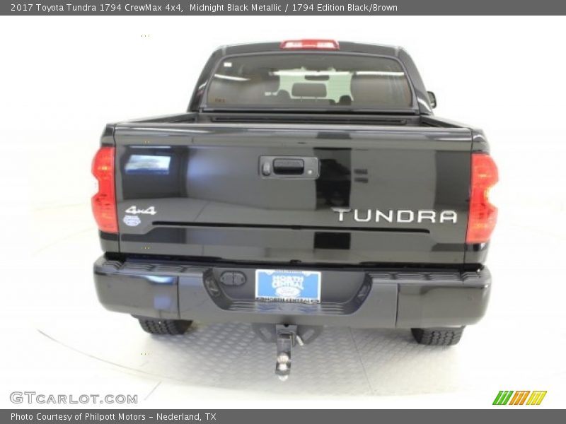 Midnight Black Metallic / 1794 Edition Black/Brown 2017 Toyota Tundra 1794 CrewMax 4x4