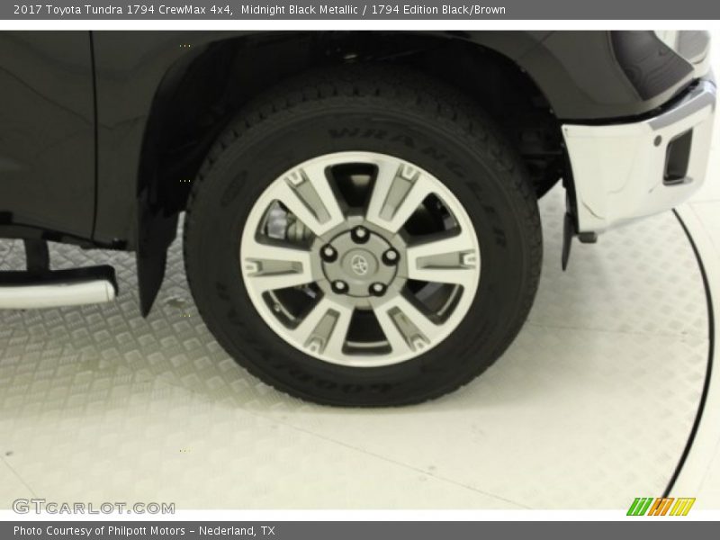 Midnight Black Metallic / 1794 Edition Black/Brown 2017 Toyota Tundra 1794 CrewMax 4x4