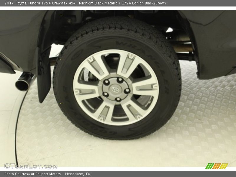 Midnight Black Metallic / 1794 Edition Black/Brown 2017 Toyota Tundra 1794 CrewMax 4x4