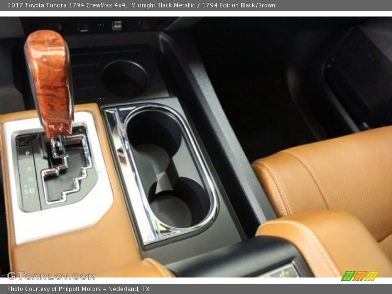 Midnight Black Metallic / 1794 Edition Black/Brown 2017 Toyota Tundra 1794 CrewMax 4x4