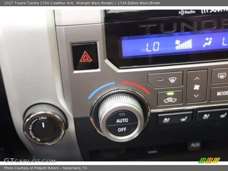 Midnight Black Metallic / 1794 Edition Black/Brown 2017 Toyota Tundra 1794 CrewMax 4x4